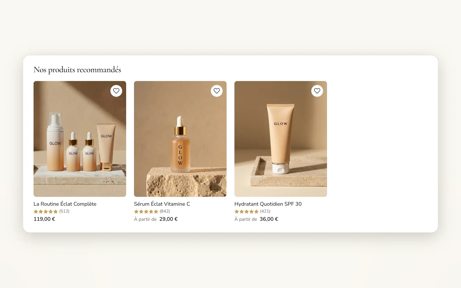 Vends les produits cités dans ton article