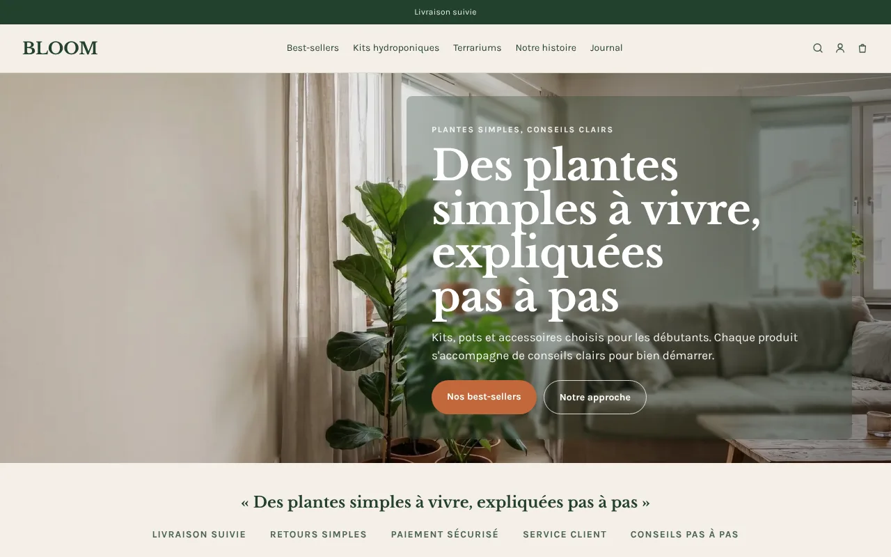 Bloom · Jardin et plantes d'intérieur