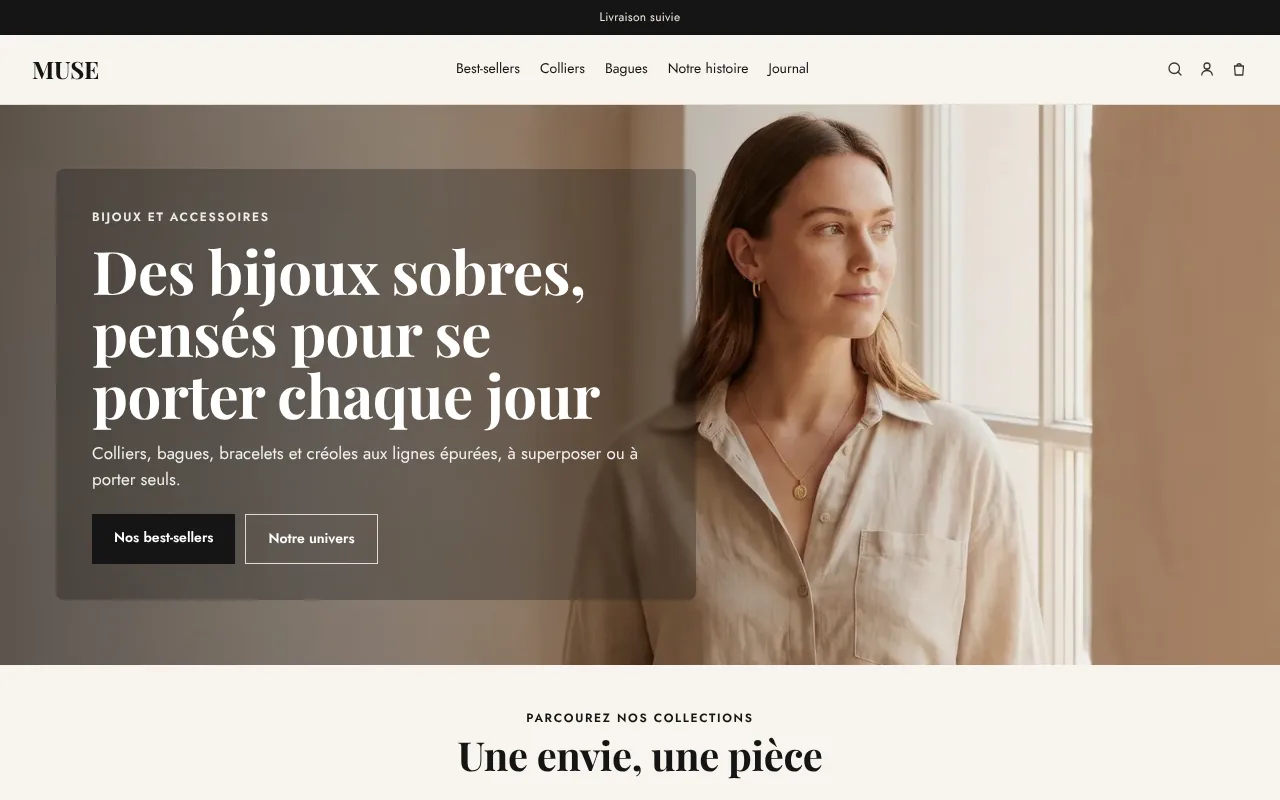 Muse · Mode et bijoux